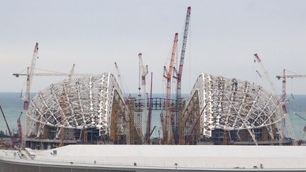 Le futur stade olympique de Sotchi (MIHAIL MOKRUSHIN / RIA NOVOSTI)