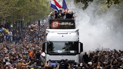 La Techno Parade 2015, dans Paris (19 septembre 2015)
 (Thomas Samson / AFP)