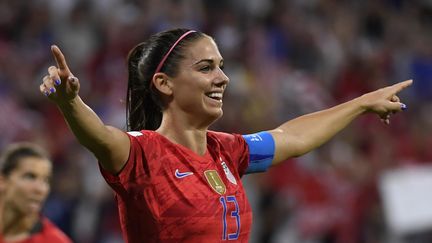 Alex Morgan. (PHILIPPE DESMAZES / AFP)