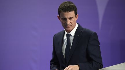 Le Premier ministre, Manuel Valls, le 2 décembre 2016 à Nancy (Lorraine). (JEAN-CHRISTOPHE VERHAEGEN / AFP)