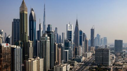 Dubaï, Émirats arabes unis, le 03/07/2023. (KARIM SAHIB / AFP)