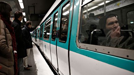 Le métro parisien, le 12 décembre 2017. (ALEXANDROS MICHAILIDIS / SOOC)