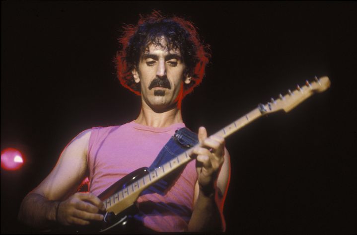 Frank Zappa sur scène en 1982
