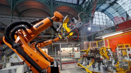 "L'usine extraordinaire", exposition au grand Palais à Paris, le 22 novembre 2018. (FRANCOIS GUILLOT / AFP)