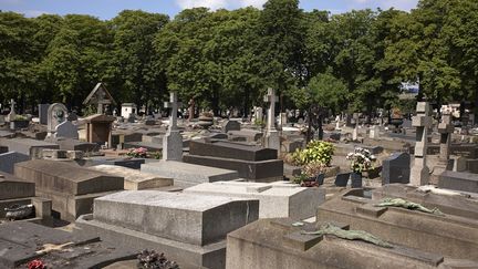 Le cimetière des Batignolles à Paris, le 15 juillet 2015. (BLANCHOT PHILIPPE / HEMIS.FR)