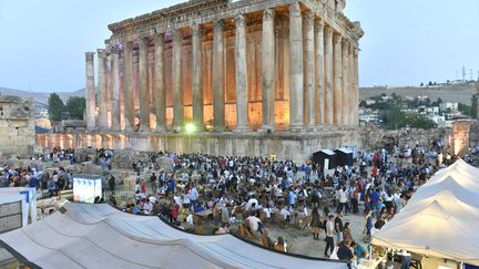 Le festival de Baalbeck au milieu des ruines.&nbsp; (FESTIVAL DE BAALBEK)