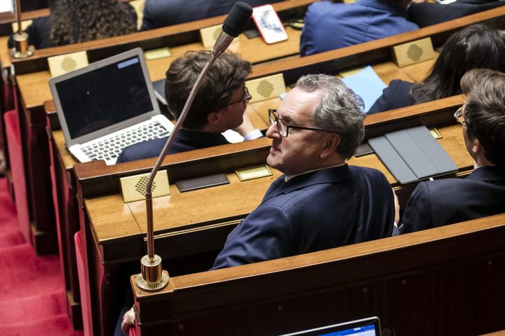 Richard Ferrand, éphémère ministre de la Cohésion des territoires, a retrouvé les bancs de l'Assemblée nationale après avoir quitté son poste (ici le 12&nbsp;septembre&nbsp;2018). (MAXPPP)