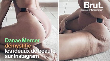 Déconstruire les idéaux de beauté sur Instagram et décomplexer ses abonnés, c'est l'objectif de Danae Mercer. Elle raconte.