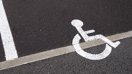 Signalétique du handicap. (BERNARD JAUBERT / ONLY FRANCE)