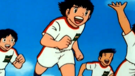 Dans la s&eacute;rie "Olive et Tom", Olivier Atton affronte les meilleurs joueurs de foot du Japon. Et parcourt des terrains qui semblent ne jamais avoir de fin. (TOEI ANIMATION)