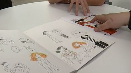 Dans les locaux de Little Urban on prépare les livres de demain
 (France 3 culturebox)