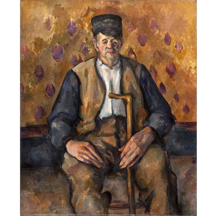 Paul Cézanne, "Paysan assis", Paris, musée d’Orsay, accepté par l’État à titre de dation en paiement de droits de mutation, 2009
 (Musée d’Orsay, Dist. RMN-Grand Palais / Patrice Schmidt)