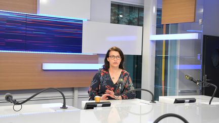 Cécile Duflot,&nbsp;députée écologiste de Paris, ancienne ministre du Logement et de l'Egalité des territoires. (RADIO FRANCE / JEAN-CHRISTOPHE BOURDILLAT)