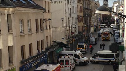 &nbsp; (La rue de la République, à Saint-Denis © Aurélien Thirard / Radio France)