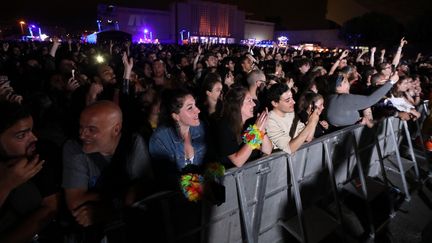 L'application Safer, qui vise à lutter contre le harcèlement et les agressions sexuelles dans les festivals, va être mise en place pour la première fois lors du festival Marsatac, les 20, 21 et 22 août 2021. (VALLAURI NICOLAS / MAXPPP)