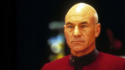 Patrick Stewart dans "Star Trek : The Next Generation" (photo datée de 1994)
 (Photo12.com - Collection Cinema / Photo12 / AFP)