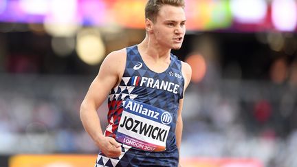 Dimitri Jozwicki lors des Championnats du monde d'athlétisme handisport à Londres, en 2017.  (VICTORIA JONES / MAXPPP)