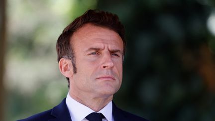 Emmaneul Macron, le 3 mars 2023. (LUDOVIC MARIN / POOL)