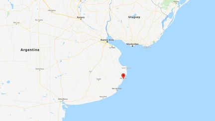 Huit rugbymen, accusé d'avoir battu un jeune à mort à Villa Gesell (Argentine), ont été placés en détention provisoire le 14 février 2020. (GOOGLE MAPS)