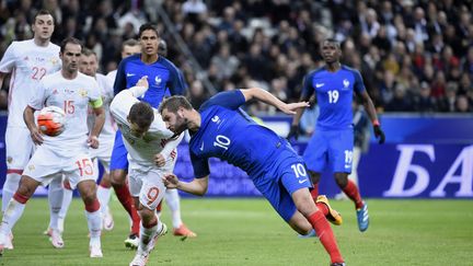 André-Pierre Gignac encore buteur avec les Bleus (JEAN MARIE HERVIO / DPPI MEDIA)