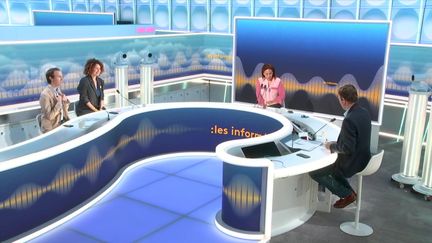 Le plateau des informés du matin du 14 octobre 2024. (FRANCEINFO / RADIO FRANCE)