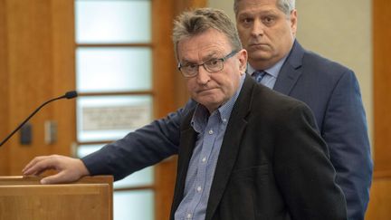 Sterling Van Wagenen, accusé d'attouchements sur une fillette a plaidé coupable, 30 avril 2019, Utah, Etas-Unis (RICK EGAN/AP/SIPA / AP / SIPA)