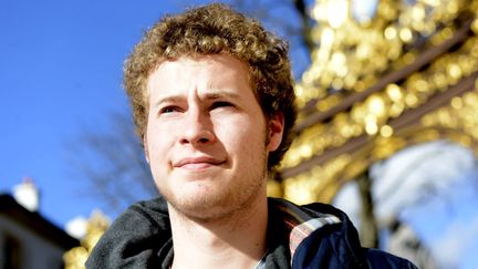 Thomas Nans, l'auteur de la vid&eacute;o de Nancy vue du ciel film&eacute;e &agrave; l'aide d'un drone, le 8 janvier 2013, &agrave; Nancy(Meurthe-et-Moselle). (  MAXPPP)