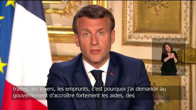 "J'ai demandé au gouvernement d'accroître les aides", indique Emmanuel Macron