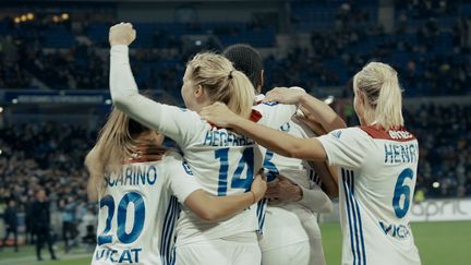 Les footballeuses de l'OL sont à l'honneur dans "Les Joueuses".&nbsp; (Rouge Distribution)