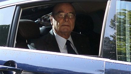 Jacques Chirac à Paris, 27 septembre 2010 (AFP/THOMAS COEX)