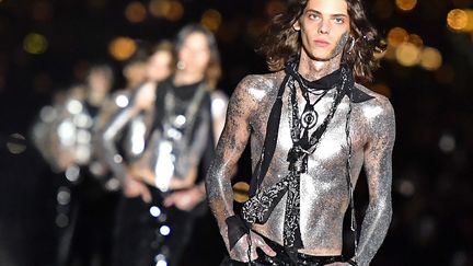 Saint Laurent printemps-été 2019, à New York
 (ANGELA WEISS / AFP)