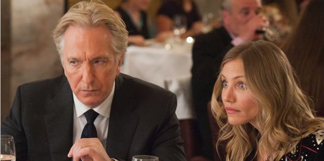 Alan Rickman et Cameron Diaz dans "Gambit, arnaque à l'anglaise" de Michael Hoffman
