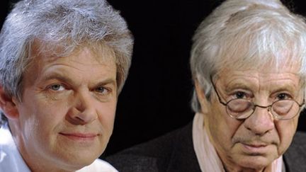 Jean-Marc Roberts et Jean-Louis Fournier
 (Bertrand GUAY / AFP - photomontage Culturebox )