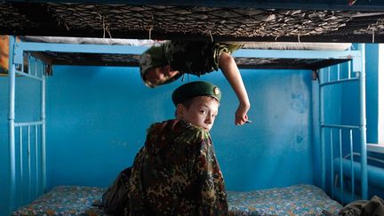 les jeunes sont logés dans des dortoirs de style militaire. A 7h du matin, tout le monde est debout.
 
 
 (REUTERS / Eduard Korniyenko)