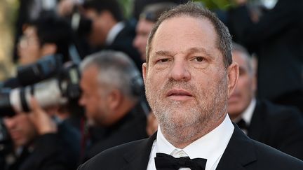 Le producteur américain Harvey Weinstein, le 22 mai 2015 au Festival de Cannes. (LOIC VENANCE / AFP)