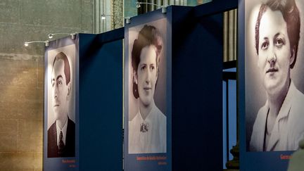 Exposition "Quatre vies en résistance" au Panthéon
 (CITIZENSIDE/ YANN KORBI / citizenside.com / AFP)