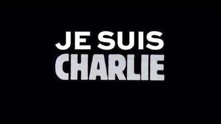 &nbsp; (Sur le net la mobilisation se résume à un hashtag : #JeSuisCharlie. © Capture d'écran Facebook)