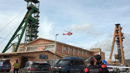 La mine de Suria, en Espagne, le 9 mars 2023. (LLUIS GENE / AFP)