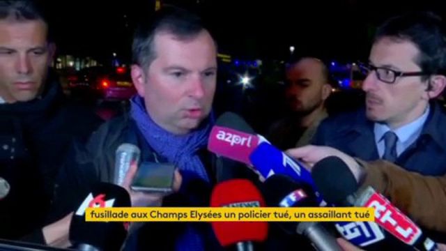 VIDEO. Fusillade à Paris : "Il n'y avait pas de menace particulière contre les Champs-Elysées", selon le porte-parole du ministère de l'Intérieur