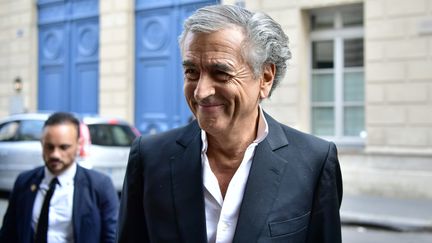 L'intellectuel Bernard-Henri Lévy, le 5 mai 2017 à Paris. (PHILIPPE LOPEZ / AFP)