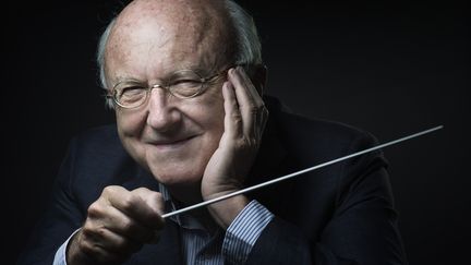 Le compositeur français Vladimir Cosma en mai 2016. (JOEL SAGET / AFP)