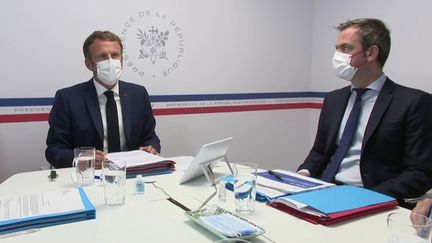 Un Conseil de défense sanitaire est prévu jeudi 20 janvier pour "donner de la visibilité" quant aux restrictions sanitaires mises en place il y a plusieurs semaines. (CAPTURE ECRAN FRANCE 2)