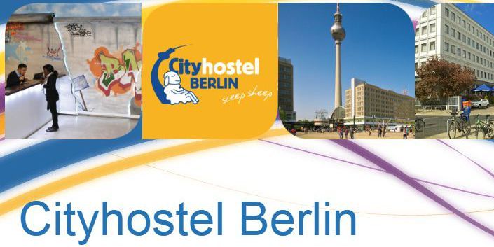 Page d'accueil du site internet du Cityhostel de Berlin (DR)