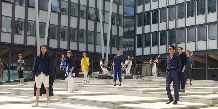 Issey Miyake Men pap pe 2017, à Paris 
 (Corinne Jeammet)