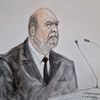 Eric Dupond-Moretti, au premier jour de son procès devant la Cour de justice de la République, le 6 novembre 2023. (ELISABETH DE POURQUERY / FRANCEINFO)