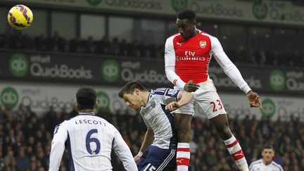 Danny Welbeck a délivré les Gunners (IAN KINGTON / AFP)