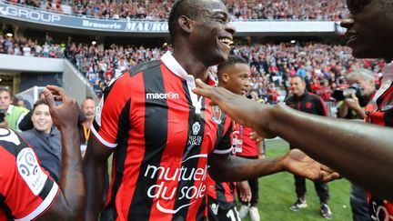 L'expérience de son attaquant Mario Balotelli sera utile à l'OGC Nice (VALERY HACHE / AFP)