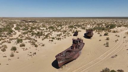 Environnement : la Mer d'Aral, devenue désertique en 60 ans