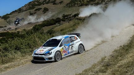 Sébastien Ogier (VW Polo-R) (ANDREAS SOLARO / AFP)