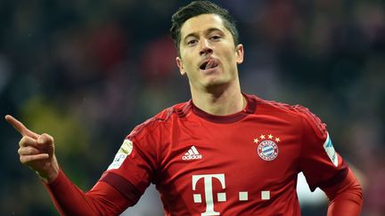 Le buteur du Bayern Munich Robert Lewandowski